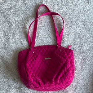 Hot Pink Vera Bradley Glenna Shoulder Bag